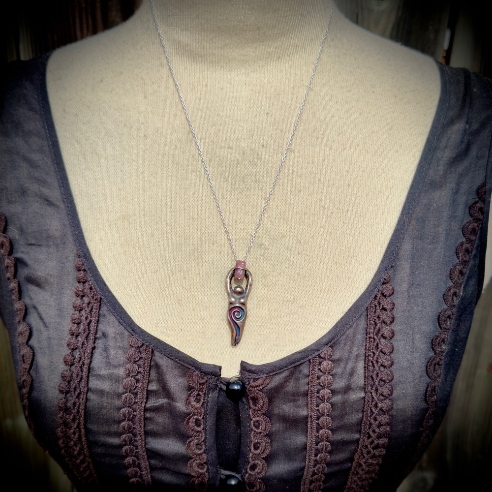 Goddess With Raw Ruby - image 1